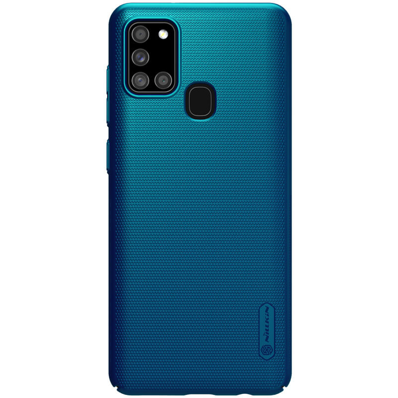 

Чехол Nillkin Matte для Samsung Galaxy A21s Бирюзовый / Peacock blue (138158)