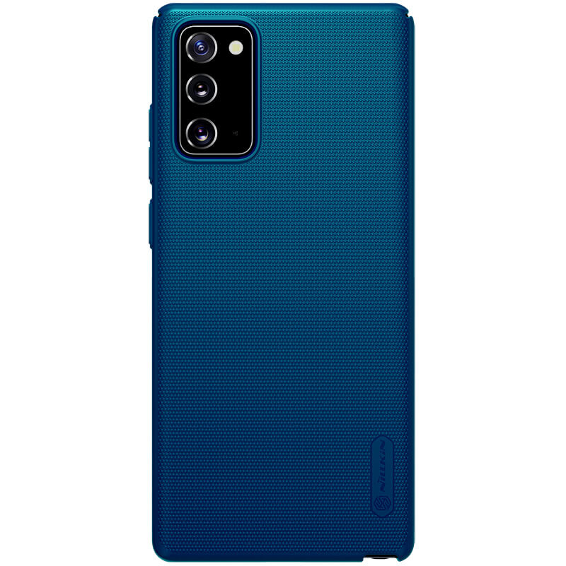 

Чехол Nillkin Matte для Samsung Galaxy Note 20 Бирюзовый / Peacock blue (142301)