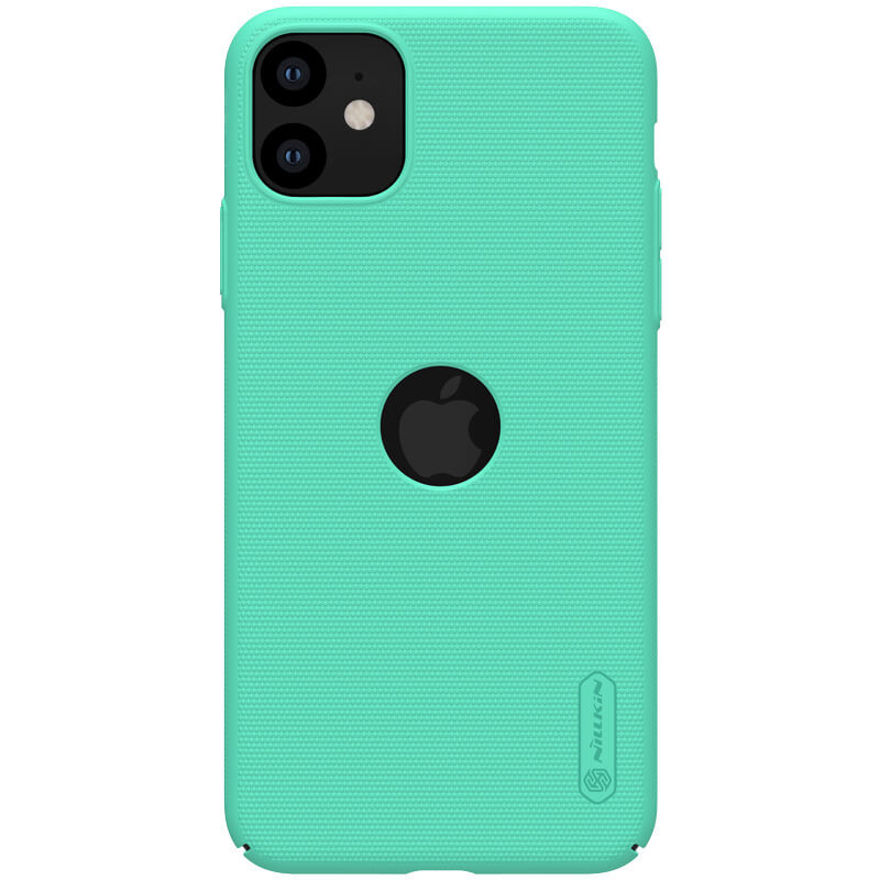 

Чехол Nillkin Matte с лого для Apple iPhone 11 (6.1") Бирюзовый / Mint Green (123999)