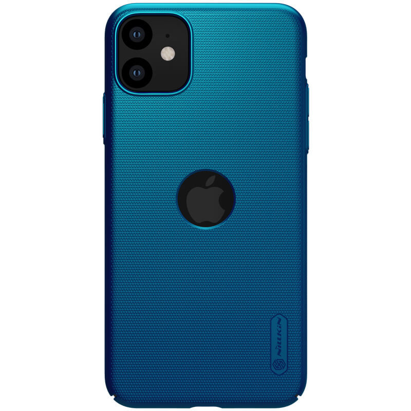 

Чехол Nillkin Matte с лого для Apple iPhone 11 (6.1") Бирюзовый / Peacock blue (124000)