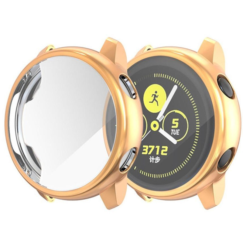 

Чохол з захисним склом BP AMSU для Samsung Galaxy Watch (Reddish gold)