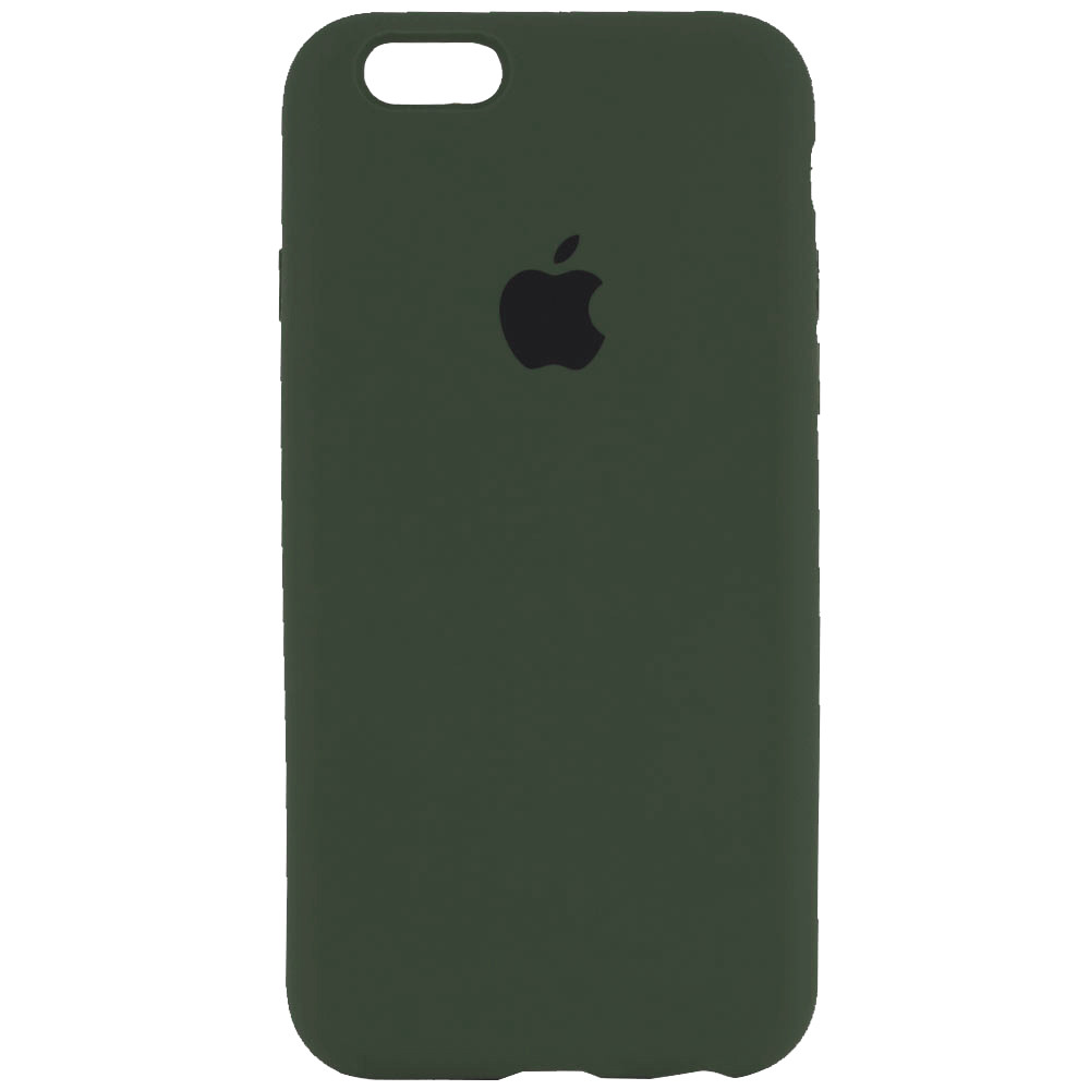 

Чехол Silicone Case Full Protective (AA) для Apple iPhone 6/6s (4.7") Зеленый / Dark green (126765)