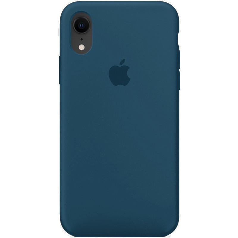 

Чехол Silicone Case Full Protective (AA) для Apple iPhone XR (6.1") Синий / Cosmos Blue (126787)