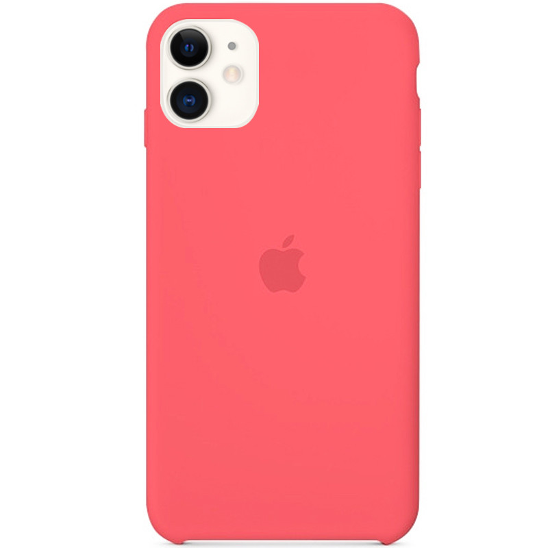 

Чехол Silicone Case (AA) для Apple iPhone 11 (6.1") Арбузный / Watermelon red (131170)