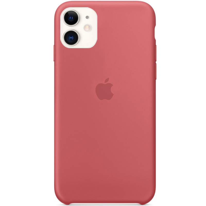 

Чехол Silicone Case (AA) для Apple iPhone 11 (6.1") Красный / Camellia (131168)