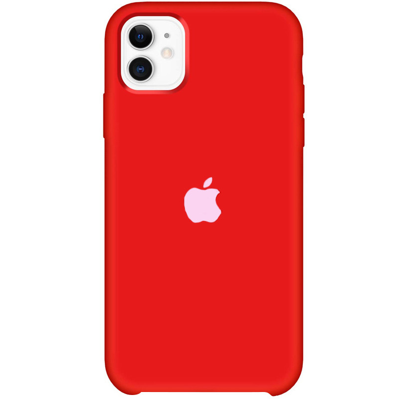 

Чехол Silicone Case (AA) для Apple iPhone 11 (6.1") Красный / Dark Red (141754)