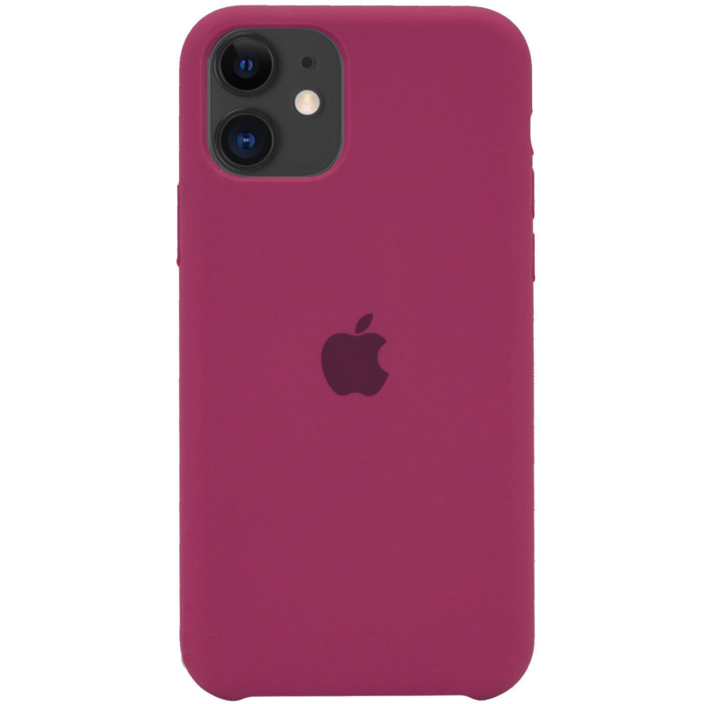 

Чохол Silicone Case (AA) для Apple iPhone 11 (6.1") (Червоний / Rose Red)