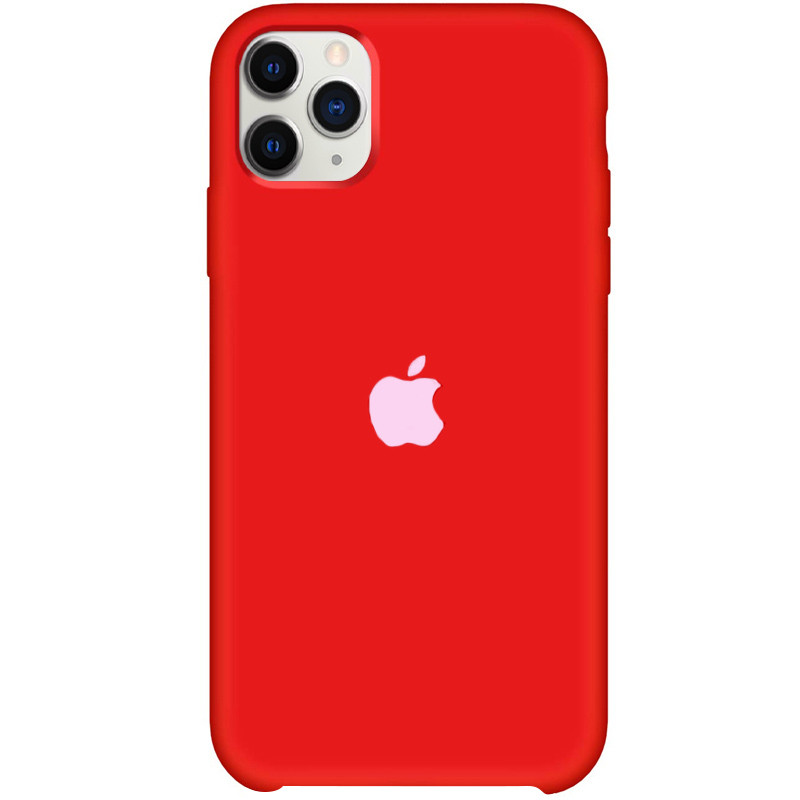 

Чохол Silicone Case (AA) для Apple iPhone 11 Pro (5.8") (Червоний / Dark Red)