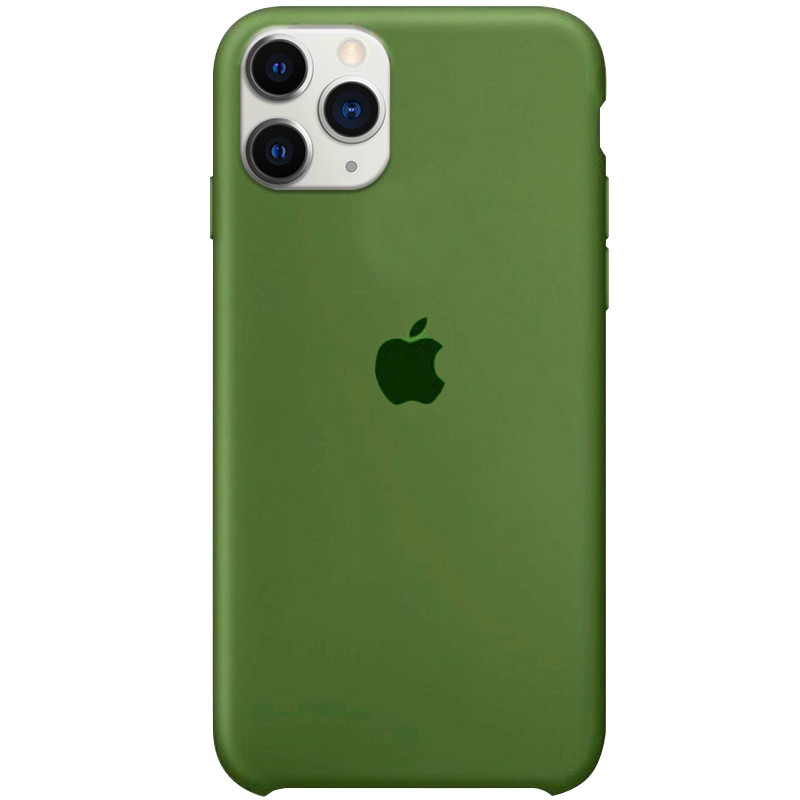 

Чехол Silicone Case (AA) для Apple iPhone 11 Pro (5.8") Зеленый / Army green (131177)