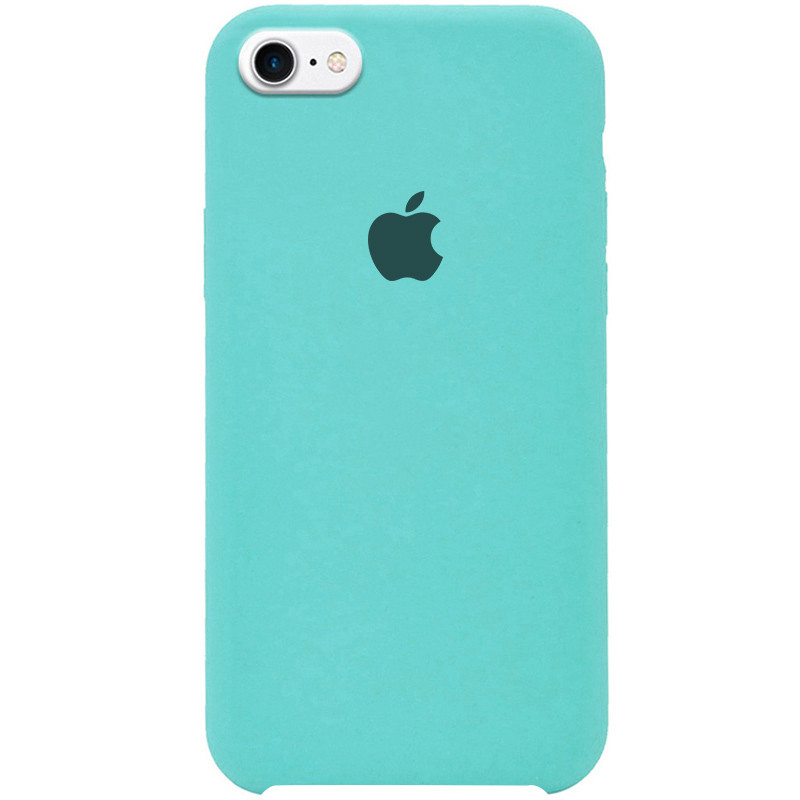 

Чехол Silicone Case (AA) для Apple iPhone 6/6s (4.7") Бирюзовый / Ice Blue (144145)