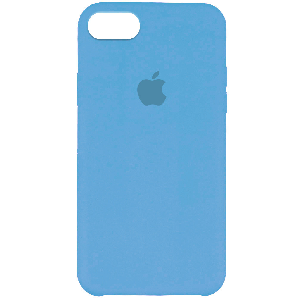 

Чехол Silicone Case (AA) для Apple iPhone 7 / 8 (4.7") Голубой / Light Blue (134573)