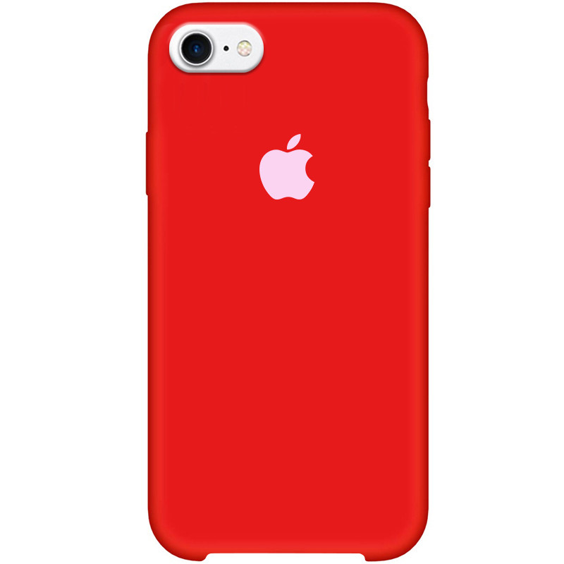 

Чехол Silicone Case (AA) для Apple iPhone 7 / 8 (4.7") Красный / Dark Red (131007)