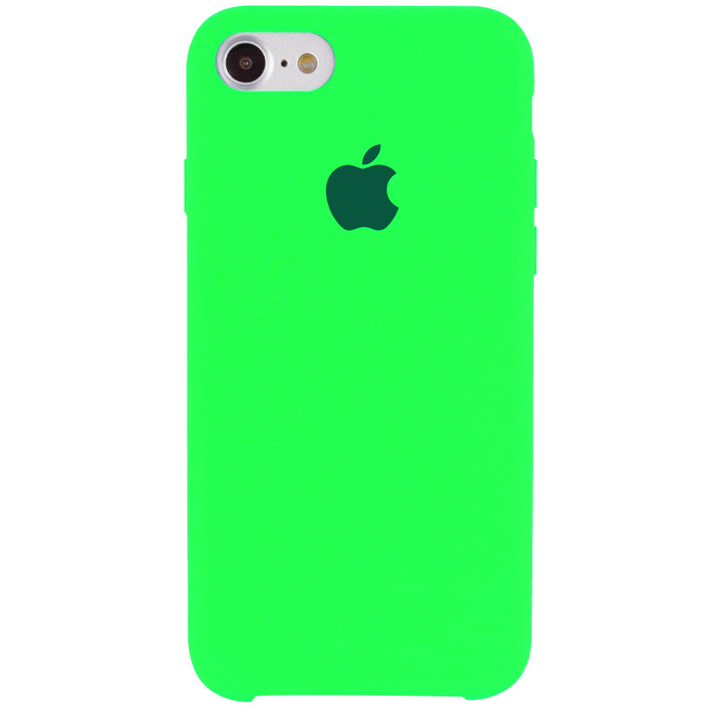 

Чехол Silicone Case (AA) для Apple iPhone 7 / 8 (4.7") Салатовый / Neon Green (131008)