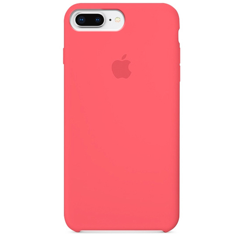 

Чехол Silicone Case (AA) для Apple iPhone 8 plus (5.5'') Арбузный / Watermelon red (131079)