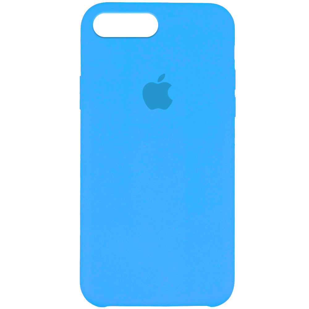 

Чехол Silicone Case (AA) для Apple iPhone 7 plus / 8 plus (5.5") Голубой / Blue (133467)