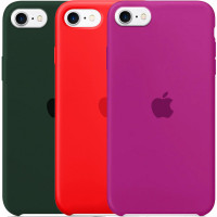 Чехол Silicone Case (AA) для Apple iPhone SE (2020)