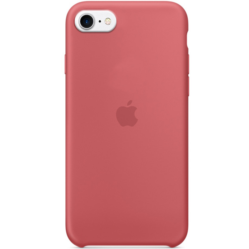 

Чехол Silicone Case (AA) для Apple iPhone SE (2020) Красный / Camellia (131034)