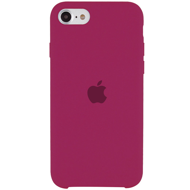 

Чехол Silicone Case (AA) для Apple iPhone SE (2020) Красный / Rose Red (134549)