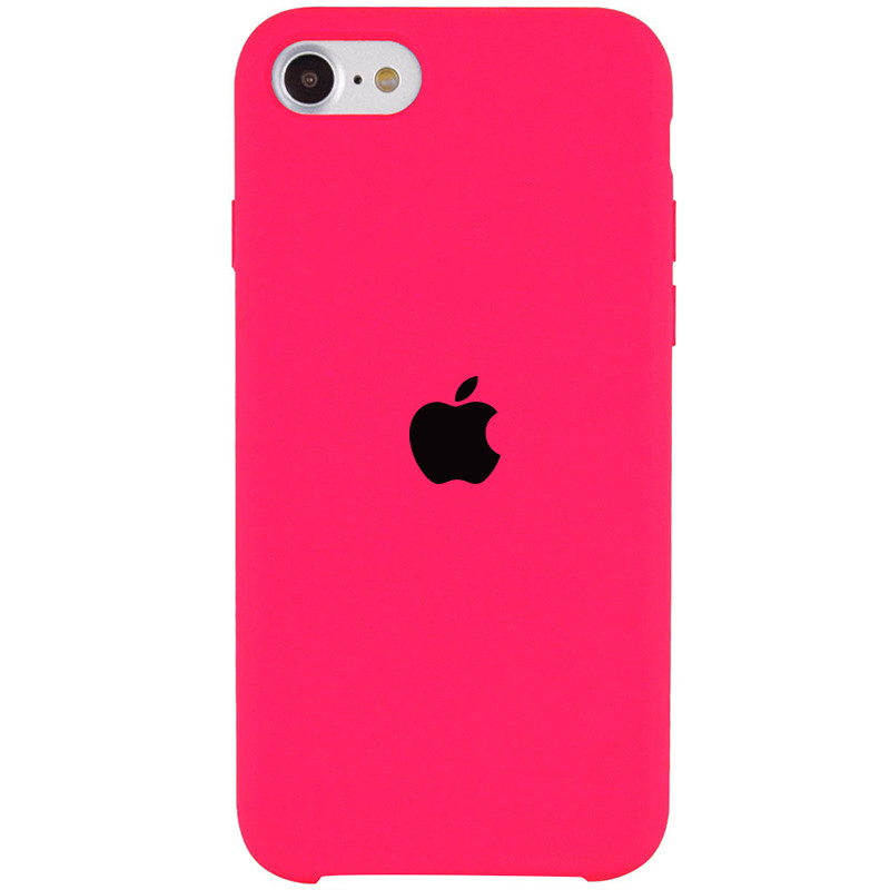 

Чехол Silicone Case (AA) для Apple iPhone SE (2022) Розовый / Barbie pink (131045)