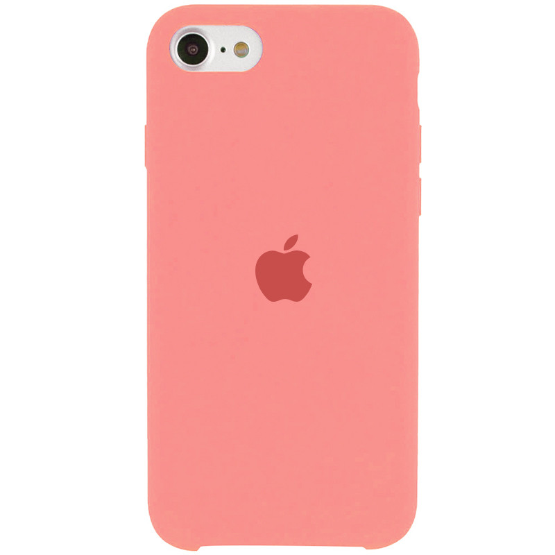 

Чохол Silicone Case (AA) для Apple iPhone SE (2020) (Рожевий / Hot Pink)