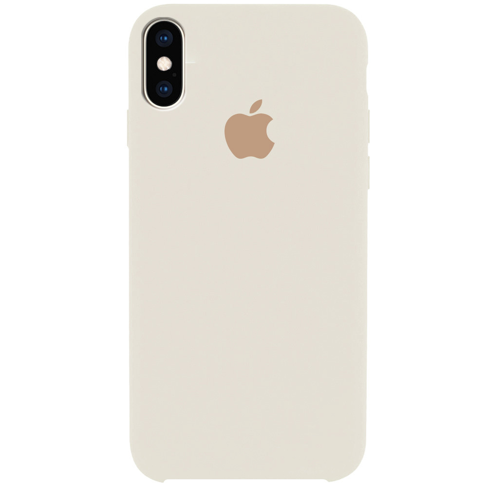 

Чехол Silicone Case (AA) для Apple iPhone X (5.8") Бежевый / Antigue White (131085)