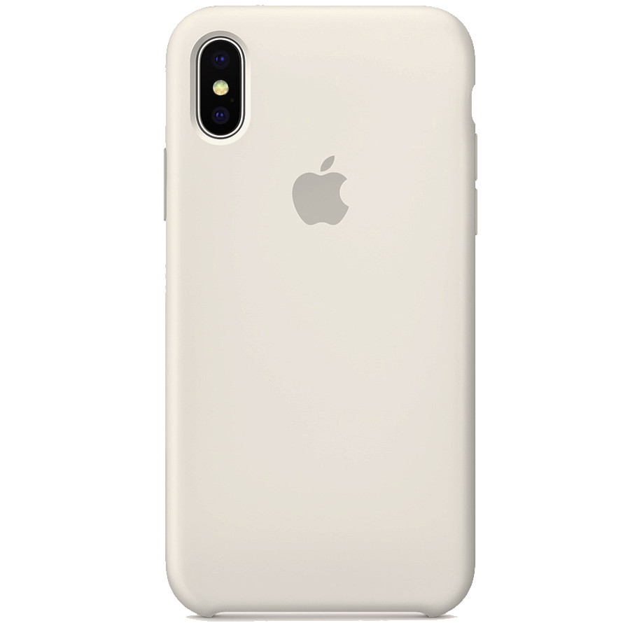 

Чехол Silicone Case (AA) для Apple iPhone X (5.8") Бежевый / Creamy White (136131)