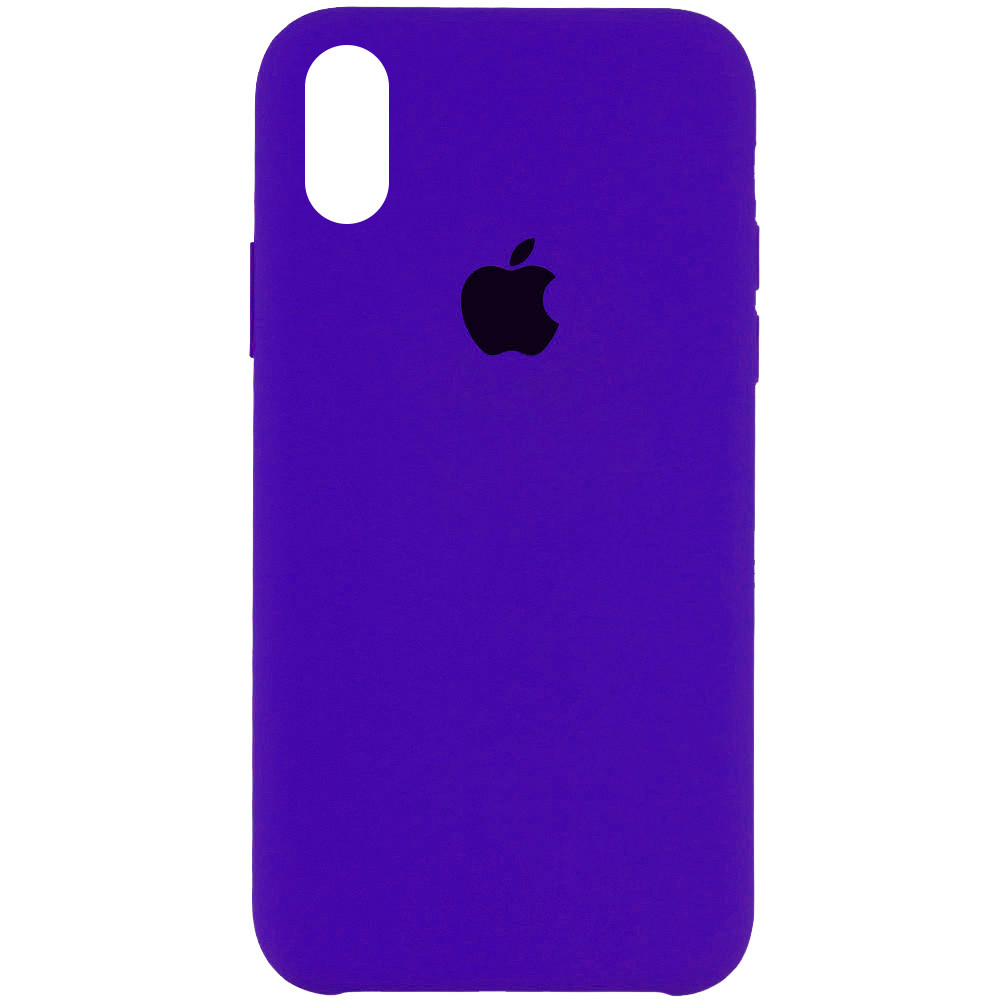 

Чехол Silicone Case (AA) для Apple iPhone X (5.8") Синий / Shiny Blue (133483)