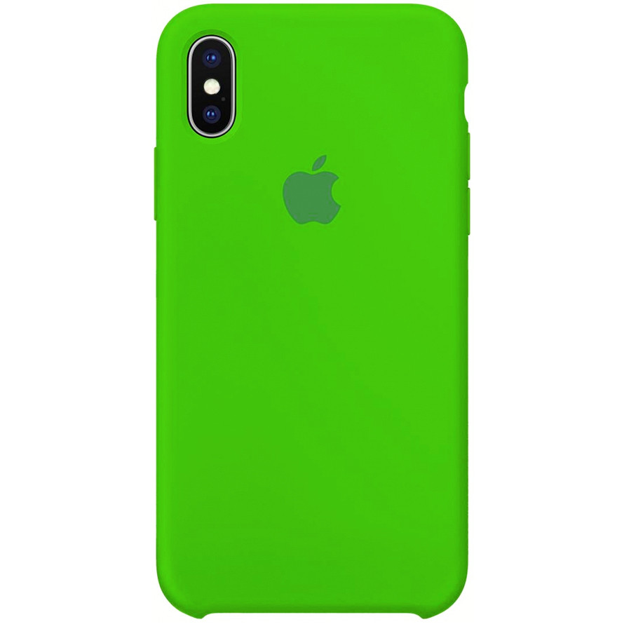

Чехол Silicone Case (AA) для Apple iPhone X (5.8") / XS (5.8") Зеленый / Green (136052)