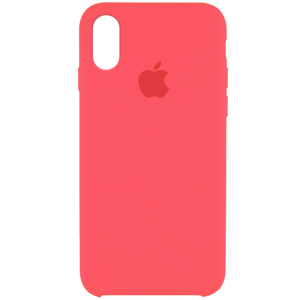 

Чехол Silicone Case (AA) для Apple iPhone XR (6.1") Арбузный / Watermelon red (131147)