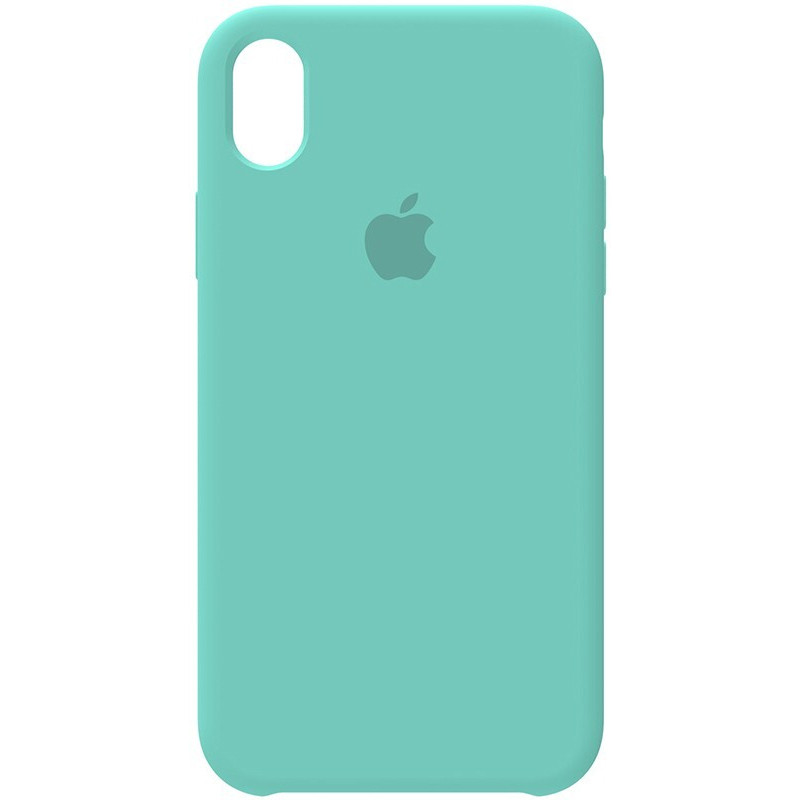 

Чохол Silicone Case (AA) для Apple iPhone XR (6.1") (Бірюзовий / Ice Blue)