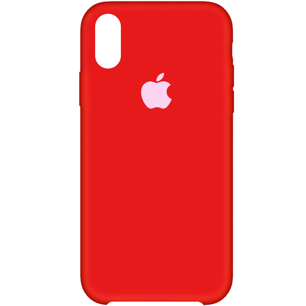 

Чехол Silicone Case (AA) для Apple iPhone XR (6.1") Красный / Dark Red (133476)