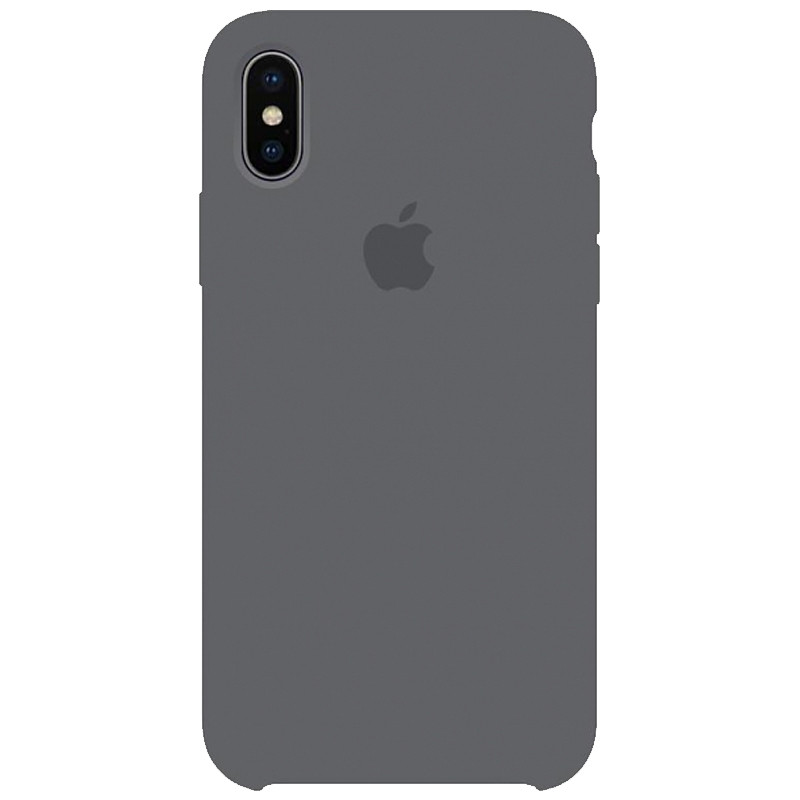 

Чехол Silicone Case (AA) для Apple iPhone XR (6.1") Серый / Dark Grey (128029)