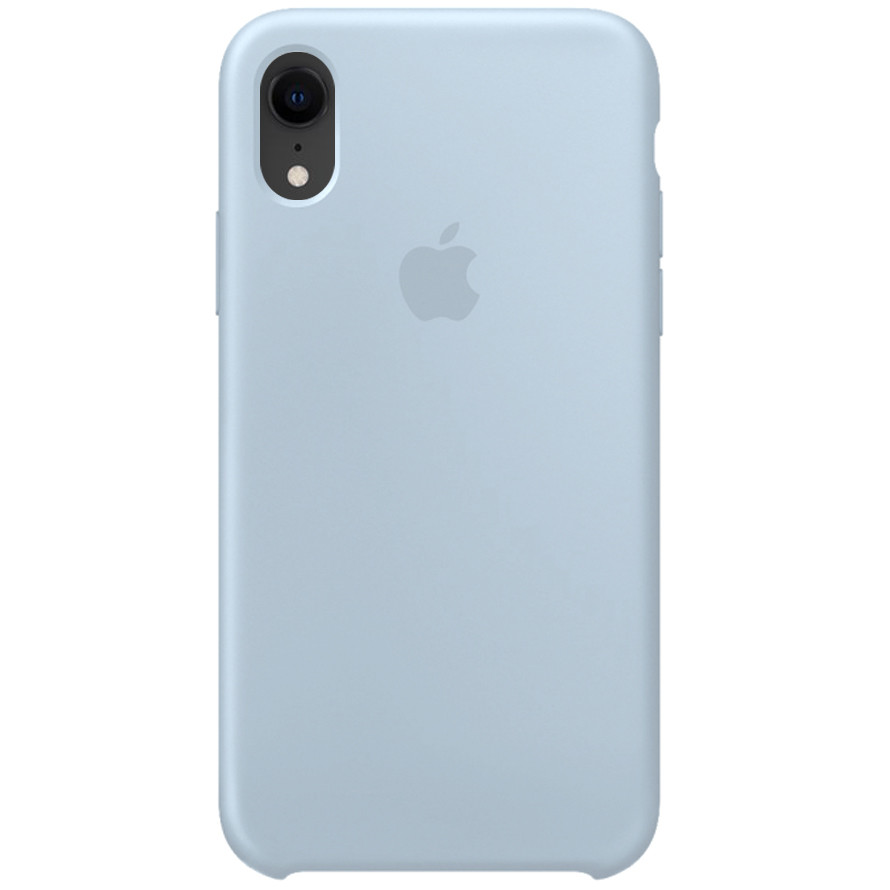 

Чехол Silicone Case (AA) для Apple iPhone XR (6.1") Серый / Mist Blue (135877)