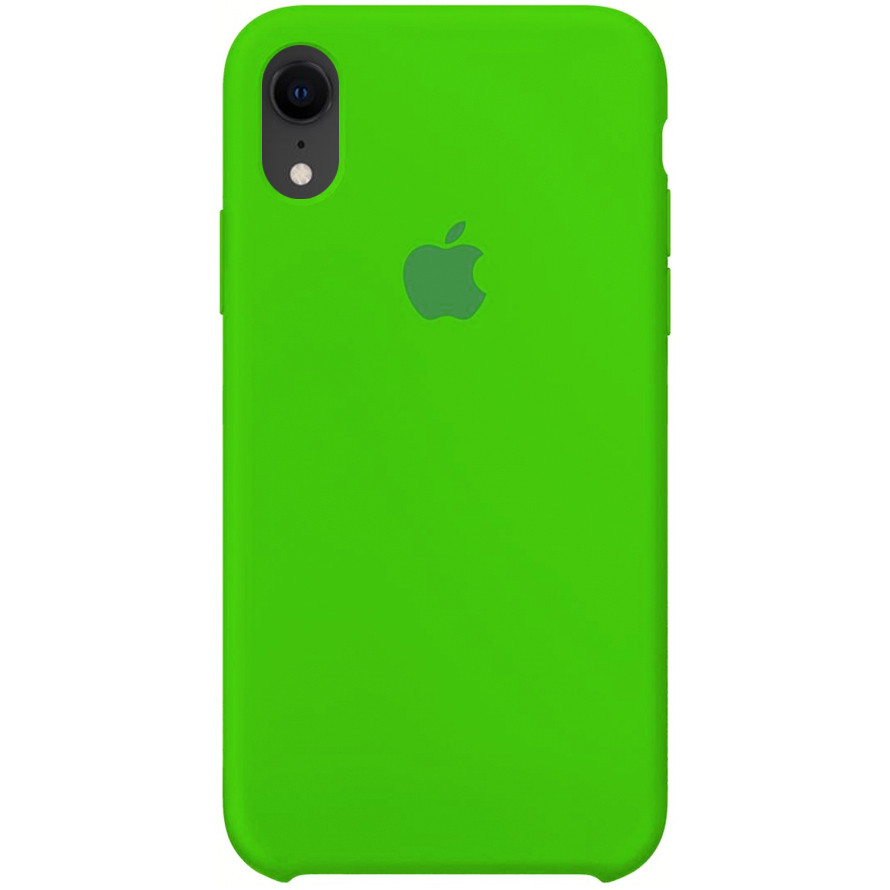 

Чехол Silicone Case (AA) для Apple iPhone XR (6.1") Зеленый / Green (136054)