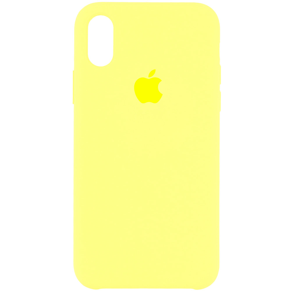 

Чехол Silicone Case (AA) для Apple iPhone XR (6.1") Желтый / Bright Yellow (134536)