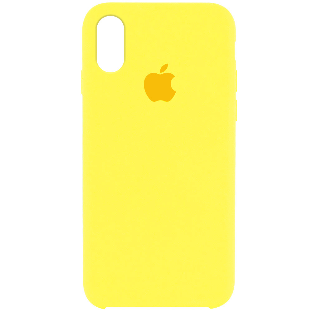 

Чехол Silicone Case (AA) для Apple iPhone XR (6.1") Желтый / Yellow (131149)