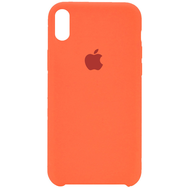 

Чохол Silicone Case (AA) для Apple iPhone XS Max (6.5") (Помаранчевий / Apricot)