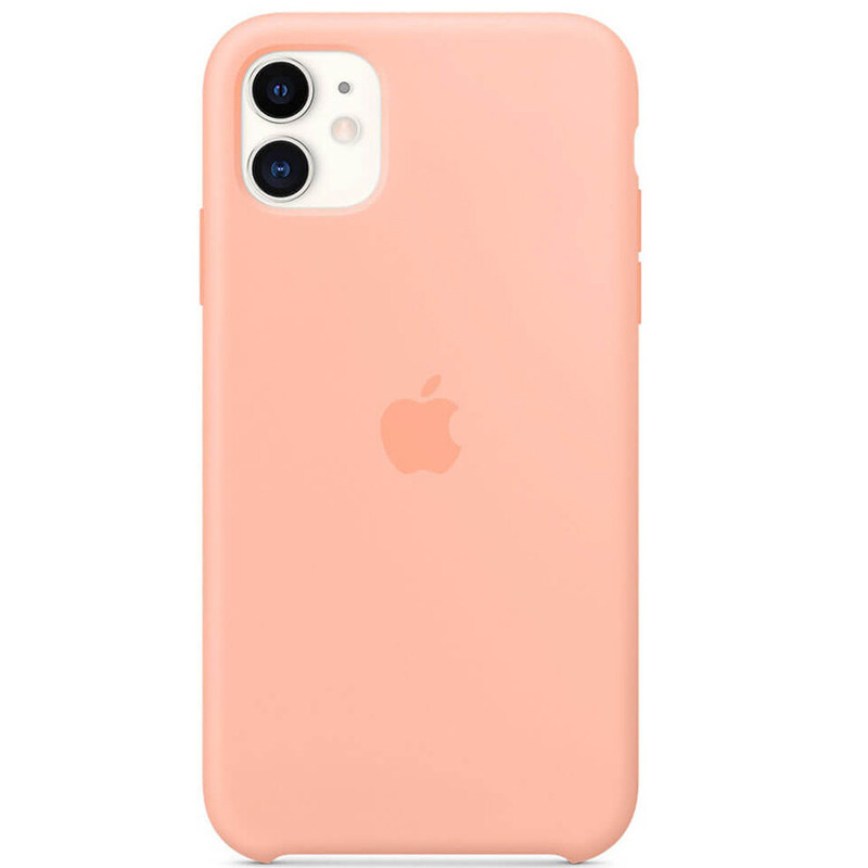 

Чехол Silicone case (AAA) для Apple iPhone 11 (6.1") Оранжевый / Grapefruit (135169)