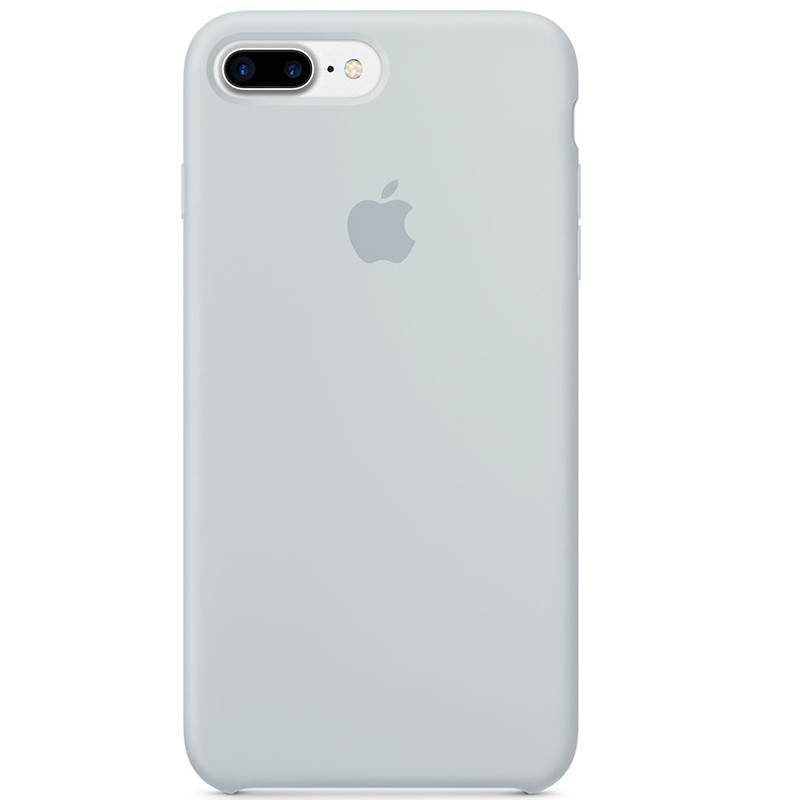 

Чехол Silicone case (AAA) для Apple iPhone 8 plus (5.5") Голубой / Mist blue (135186)