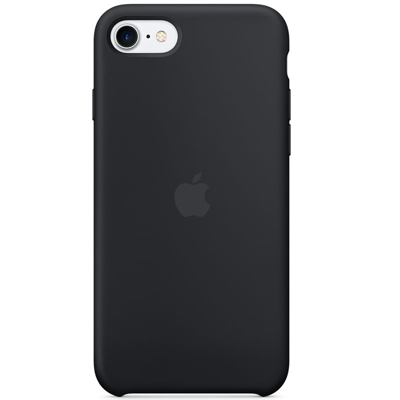 

Чехол Silicone case (AAA) для Apple iPhone SE (2020) Черный / Black (135374)