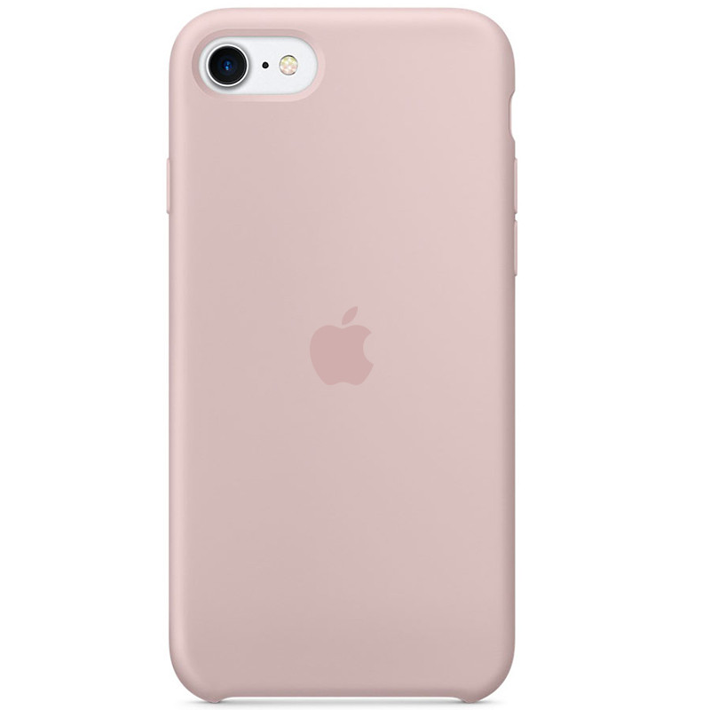 

Чехол Silicone case (AAA) для Apple iPhone SE (2020) Розовый / Pink Sand (135373)
