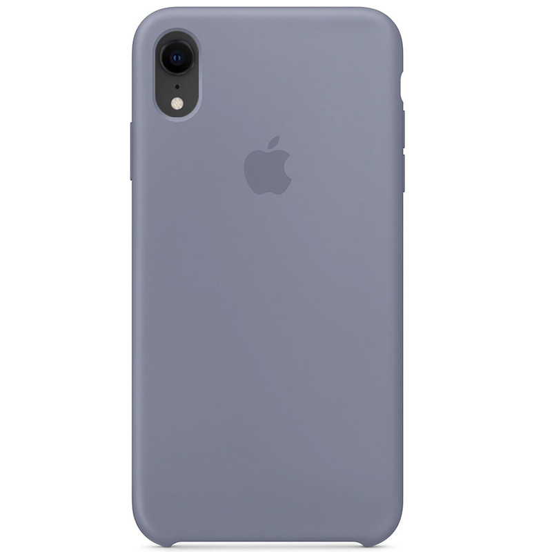 

Чехол Silicone case (AAA) для Apple iPhone XR (6.1") Серый / Lavender Gray (135192)