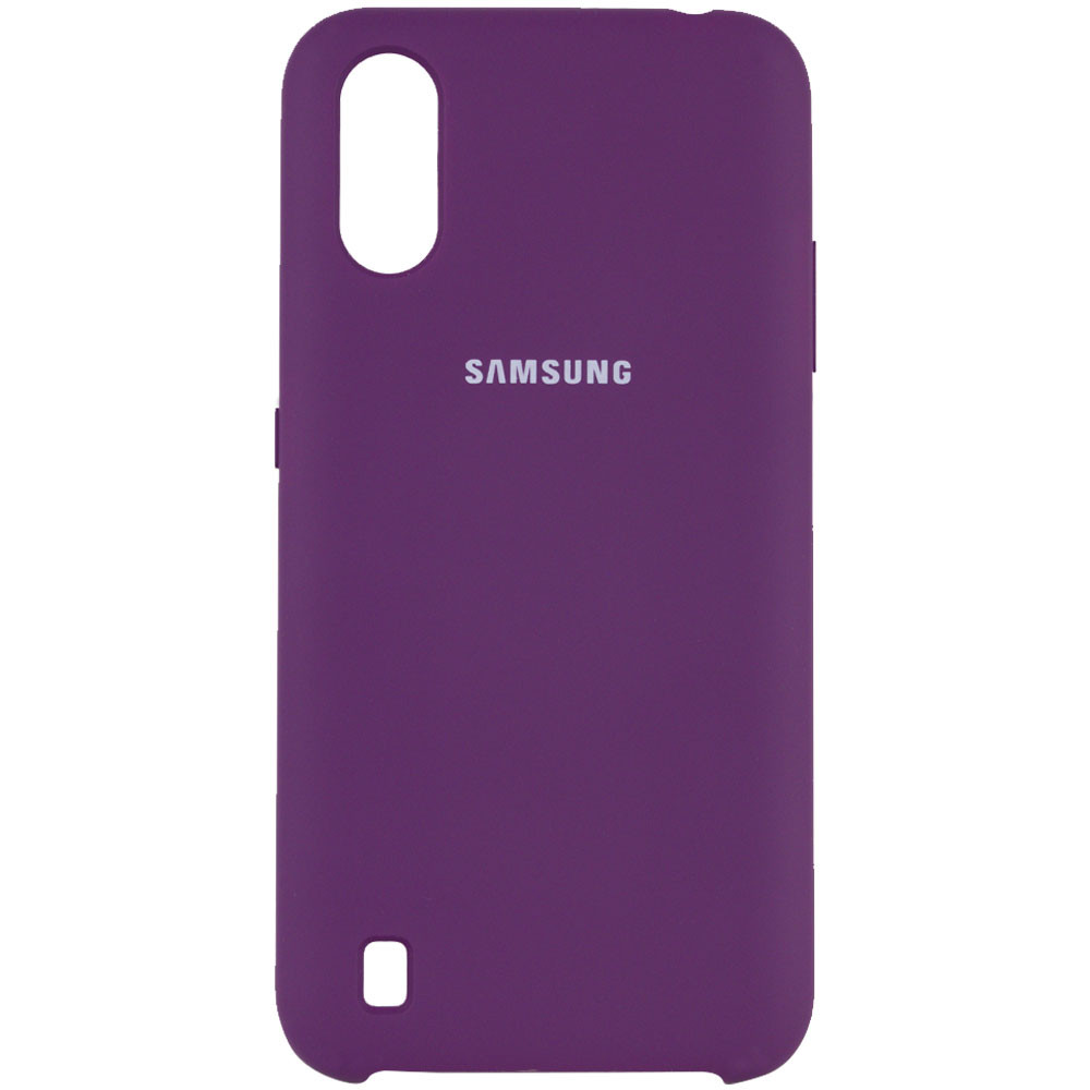 

Чехол Silicone Cover (AA) для Samsung Galaxy A01 Фиолетовый / Grape (124809)