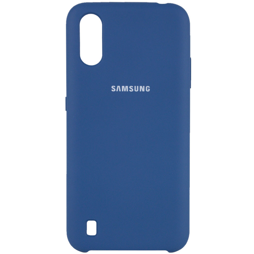 

Чехол Silicone Cover (AA) для Samsung Galaxy A01 Синий / Navy Blue (124806)