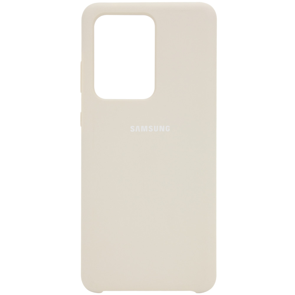 

Чехол Silicone Cover (AA) для Samsung Galaxy S20 Ultra Бежевый / Antigue White (124754)