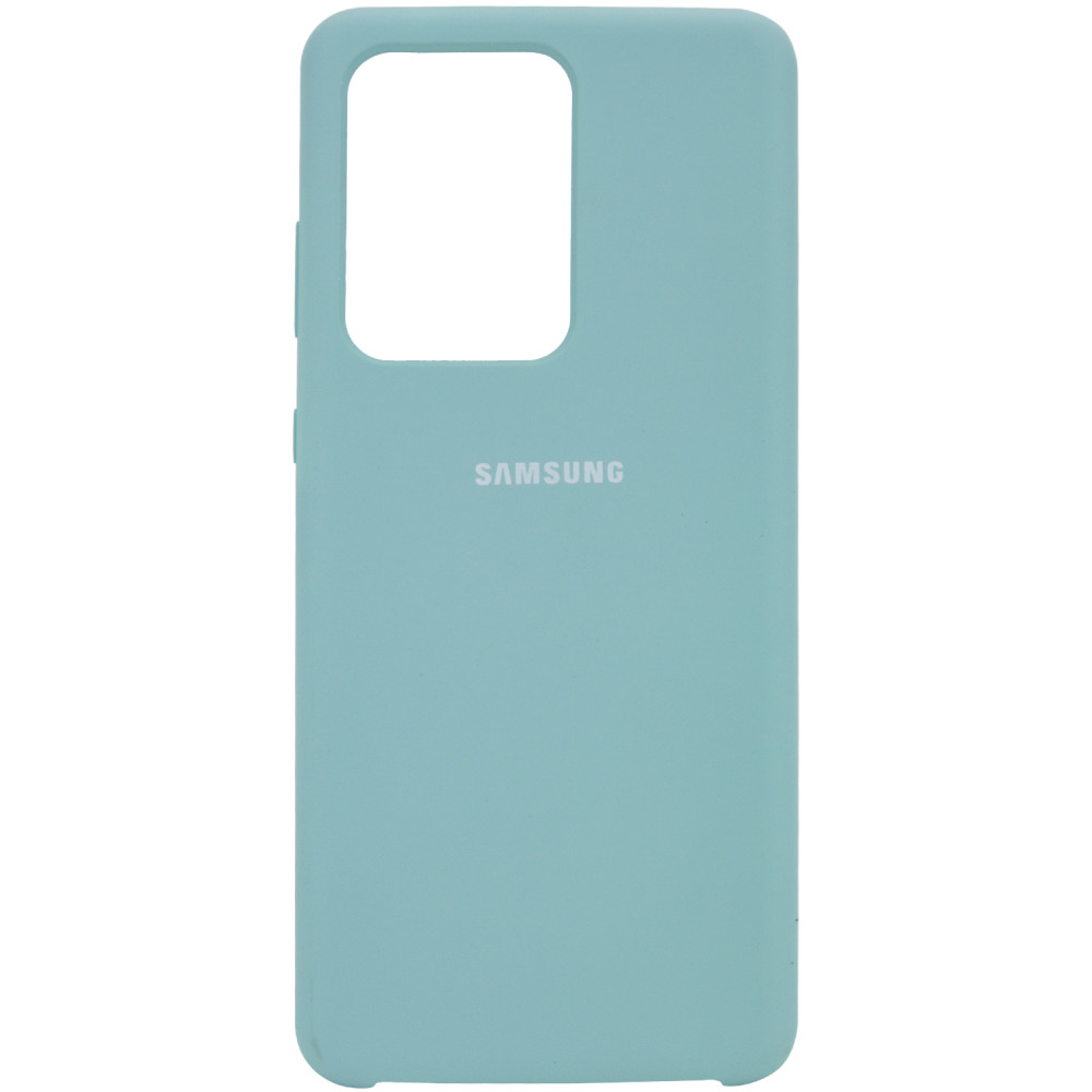 

Чехол Silicone Cover (AA) для Samsung Galaxy S20 Ultra Бирюзовый / Light blue (126257)