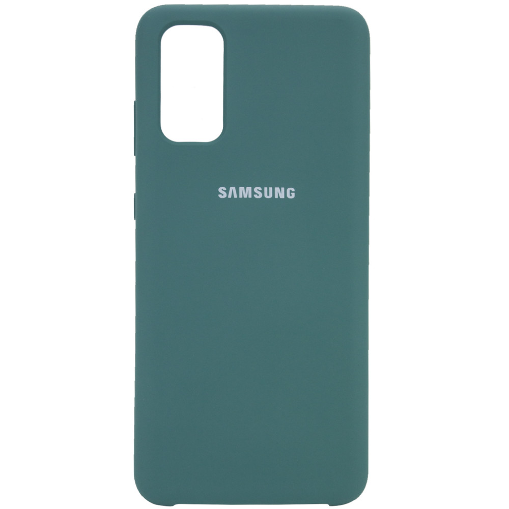 

Чохол Silicone Cover (AA) для Samsung Galaxy S20 (Зелений / Pine green)