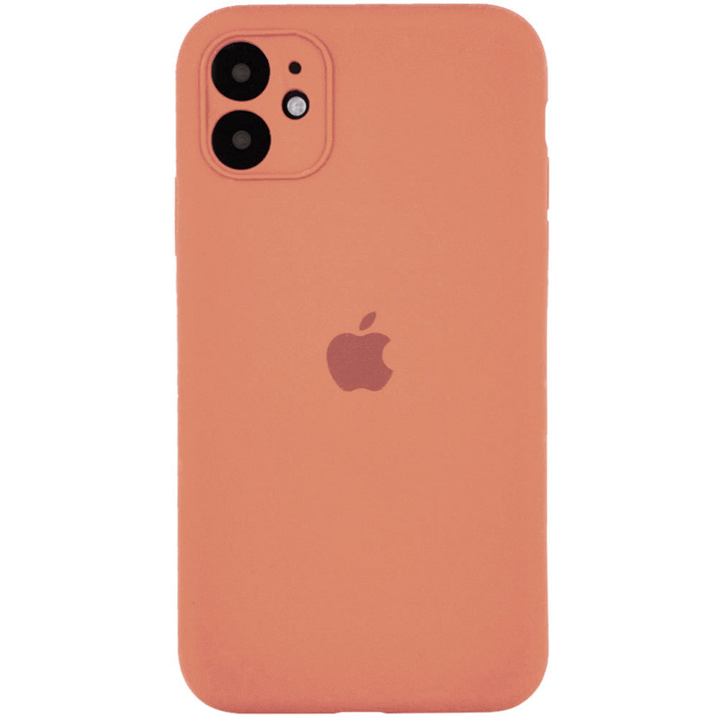 

Чехол Silicone Case Full Camera Protective (AA) для Apple iPhone 11 (6.1") Розовый / Begonia (131292)