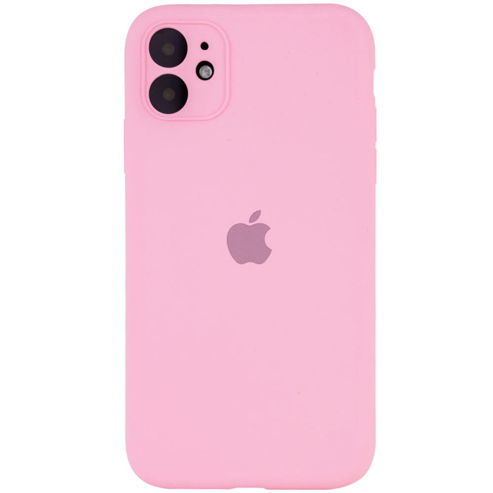 

Чехол Silicone Case Full Camera Protective (AA) для Apple iPhone 11 (6.1") Розовый / Light pink (134639)