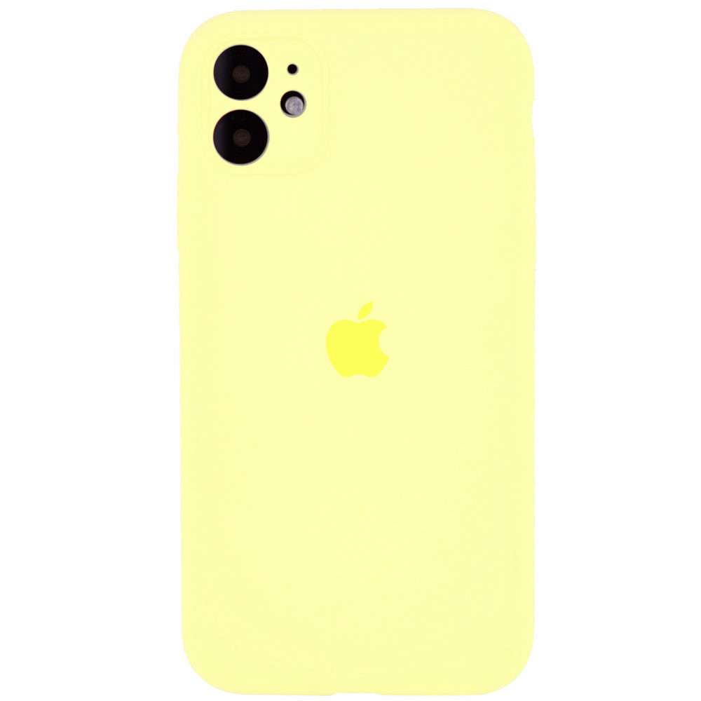 

Чехол Silicone Case Full Camera Protective (AA) для Apple iPhone 11 (6.1") Желтый / Mellow Yellow (131295)